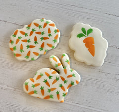 Leafy Carrot Cookie Stencil