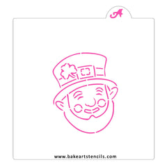 Leprechaun PYO Cookie Stencil