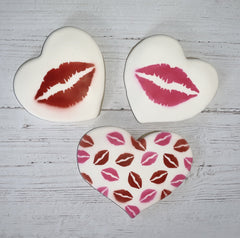 Lipstick Kiss Cookie Stencil