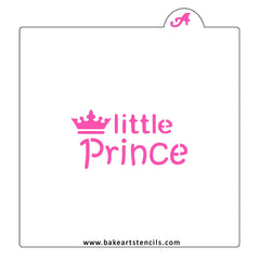 Little Prince Cookie Stencil
