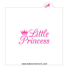 Little Princess Cookie Stencil