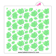 Lush Leaves Cookie Stencil Set