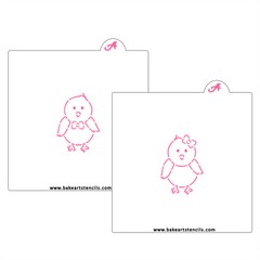 Chick Cookie Decorating Set