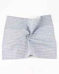 Simple Plain Striped Cotton Dinner Cloth Napkins