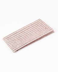 Simple Plain Striped Cotton Dinner Cloth Napkins