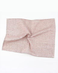 Simple Plain Striped Cotton Dinner Cloth Napkins