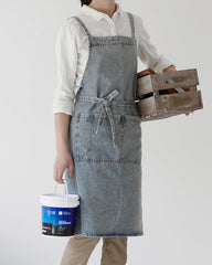 Washed Denim Apron