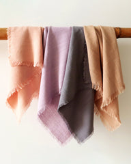 Linen Fringed Napkins