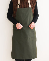 Plain Color Canvas Apron