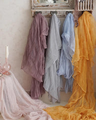 Soft Dyed Cotton Gauze Napkin/Backdrop