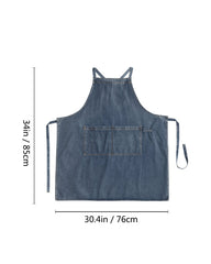 Washed Denim Apron