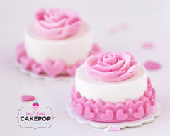 Cake Pop Boards, White Scalloped Edge