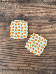 Peach Pattern Cookie Stencil Set