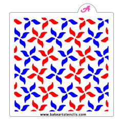 Pinwheel Pattern Cookie Stencil