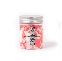 SMALL HEARTS VALENTINE WAFER DECORATIONS BY SPRINKS