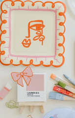 Art Party Dinner Plates (x 12)