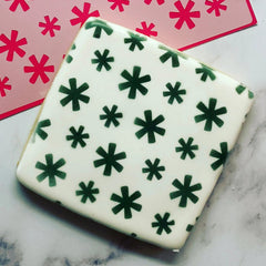 Starry Confetti Pattern Stencil