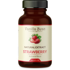 Natural Strawberry Extract - 4 fl oz