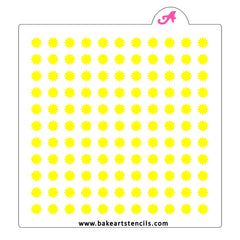 Sun Sprinkles Stencil
