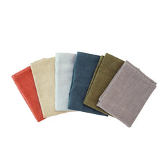 Soft Natural Colors Cotton Linen Napkins