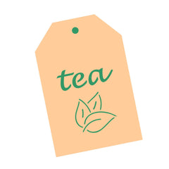 Tea Bag Cookie Stencil