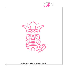 Tiki Mask PYO Stencil