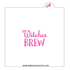 Witches Brew Cookie Stencil