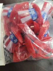 Patriot Hat Rings -12ct