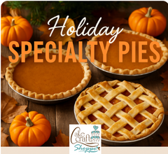 Holiday Specialty Pie Class - November 8th - 10:30 to 4:30