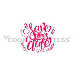 Save the Date Stencil