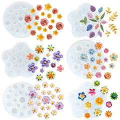 Mini Floral Silicone Molds
