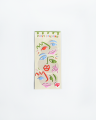 Art Party Puffy Stickers