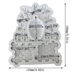 Honeycomb & Bee Mold