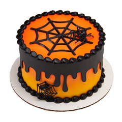 Ghoulish Spider and Web - 144ct - Bulk