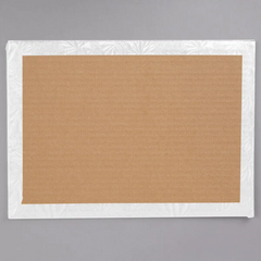 Cake Board - 1/4 Sheet White Wrap