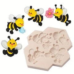 Bumble Bee Silicone Mold,