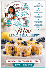 Tuesday Sugar & Shenanigans Workshop - 6:00 to 8:30pm