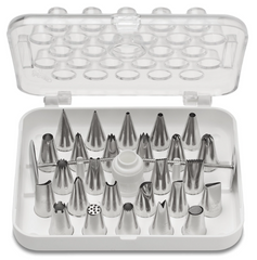 Stainless Steel Piping Tip Decorating 29-Piece Set