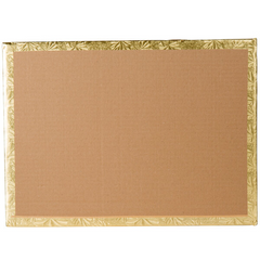 Cake Board - 1/2 Sheet Gold Wrap - (Foldunder)