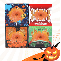 Halloween Bakery Boxes with Window - 52pcs -4x4x2.5