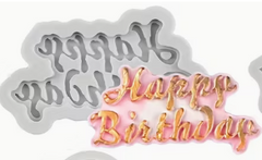 Happy Birthday Silicone Molds