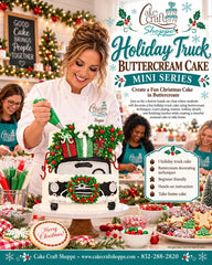 Mini Series - Holiday Themed Cake  - December 14th - 6:00 to 8:00 pm