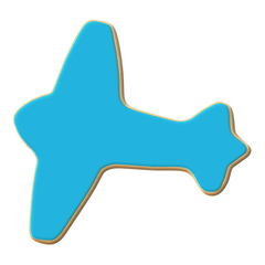 Airplane Cookie Cutter 3.75 "