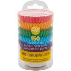 Wilton Bold Tones Mini Cupcake Liners, 150-Count