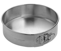 Springform Cake Pan - 10" x 3" Natural Finish Aluminum