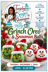 Tuesday Sugar & Shenanigans Workshop - 6:00 to 8:30pm