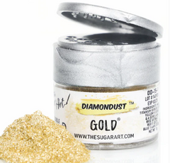 Gold Edible Glitter 3gr - 7ct - Bulk