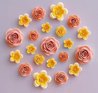 Mini Floral Silicone Molds