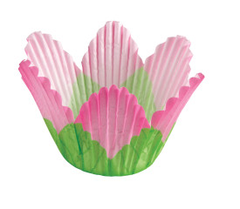 Wilton Pink Petal Cupcake Liners, 24-Count