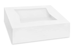 Window Pie Box - 9x9x2.5  6ct or 12ct